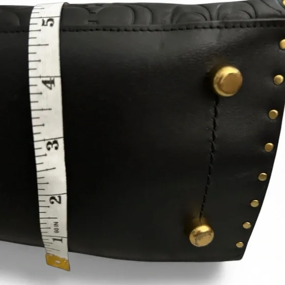 Coach Studded Charlie Embossed Leather Carryall - Picture 7 of 10